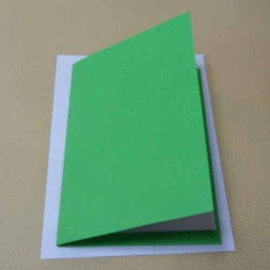 카드종이세트(10명분)녹색